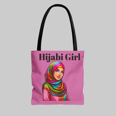 Copy of Colorful Hijabi Girl Tote Bag - Stylish and Functional for Every Occasion - Modestly Vogue